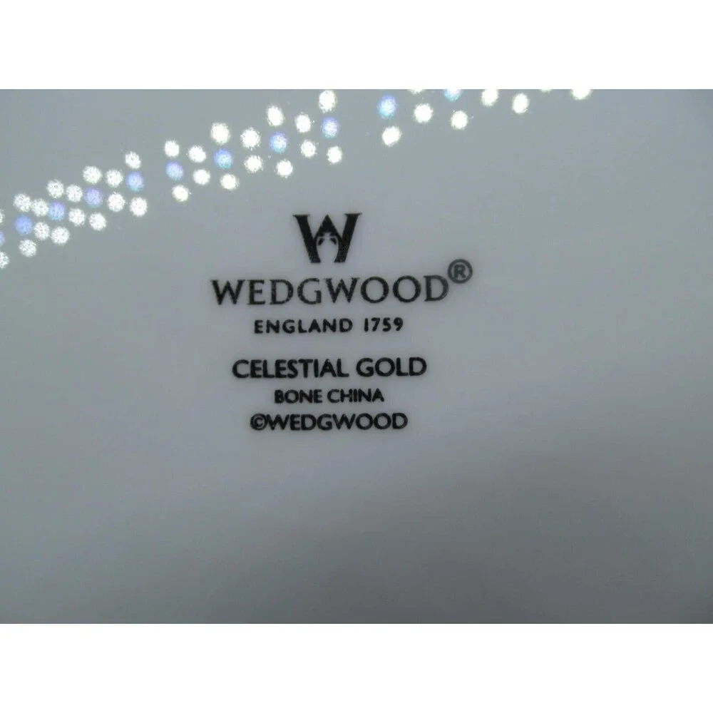 Wedgwood Celestial Gold Bone China 10 3/4